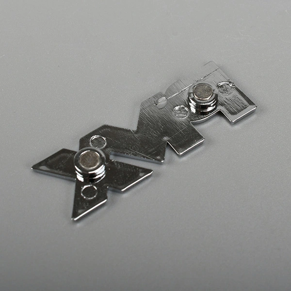 铬徽标3D徽标贴纸