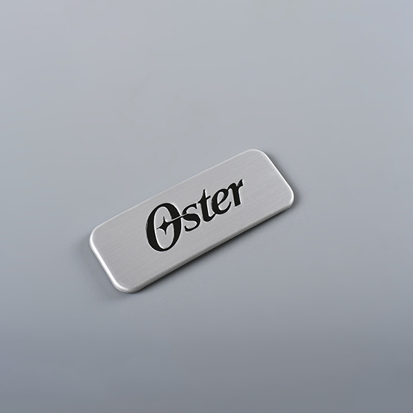 雕刻徽标金属标签