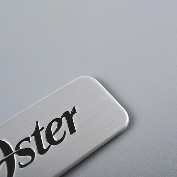 雕刻徽标金属标签