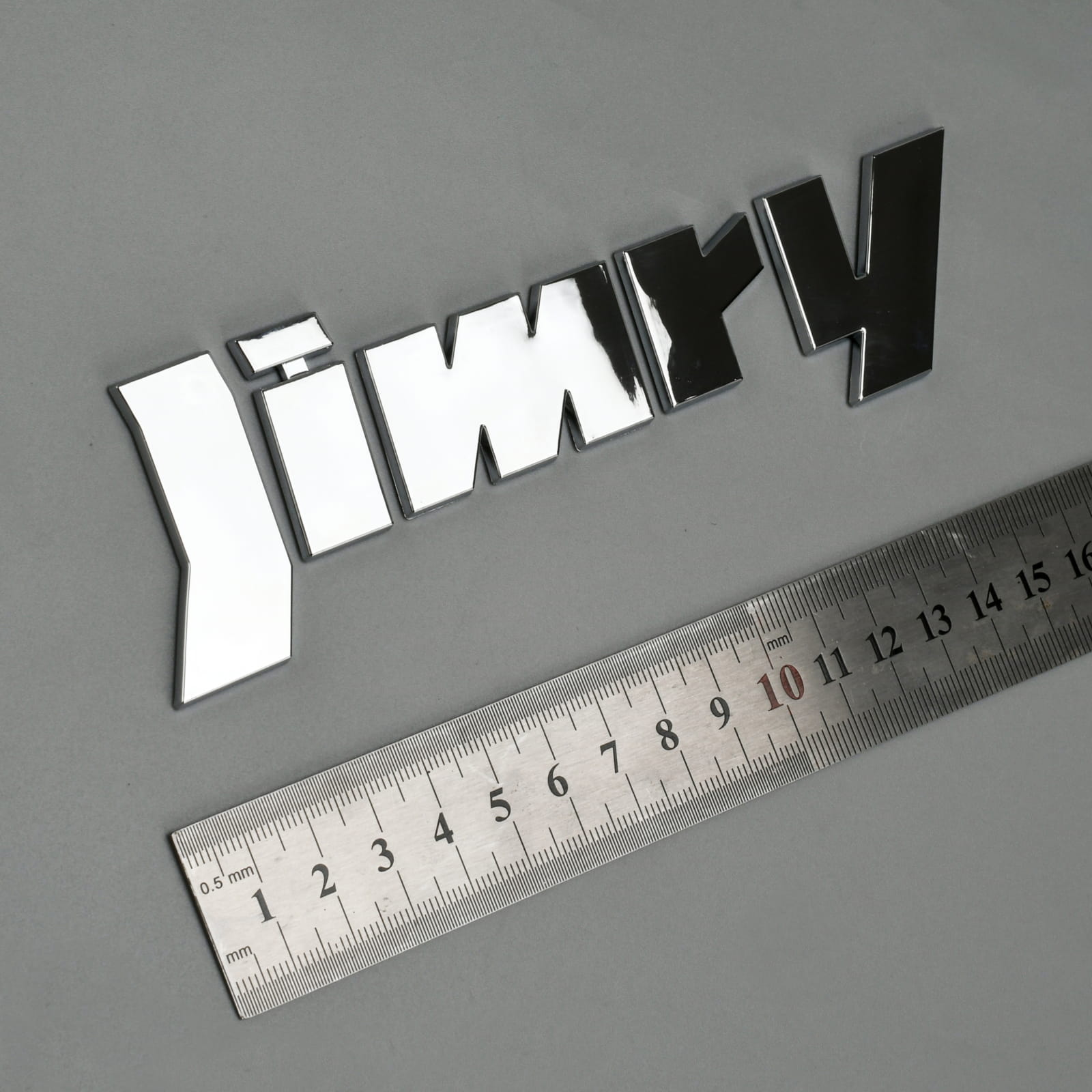 ABS Chrome Emblem 3D徽标贴纸
