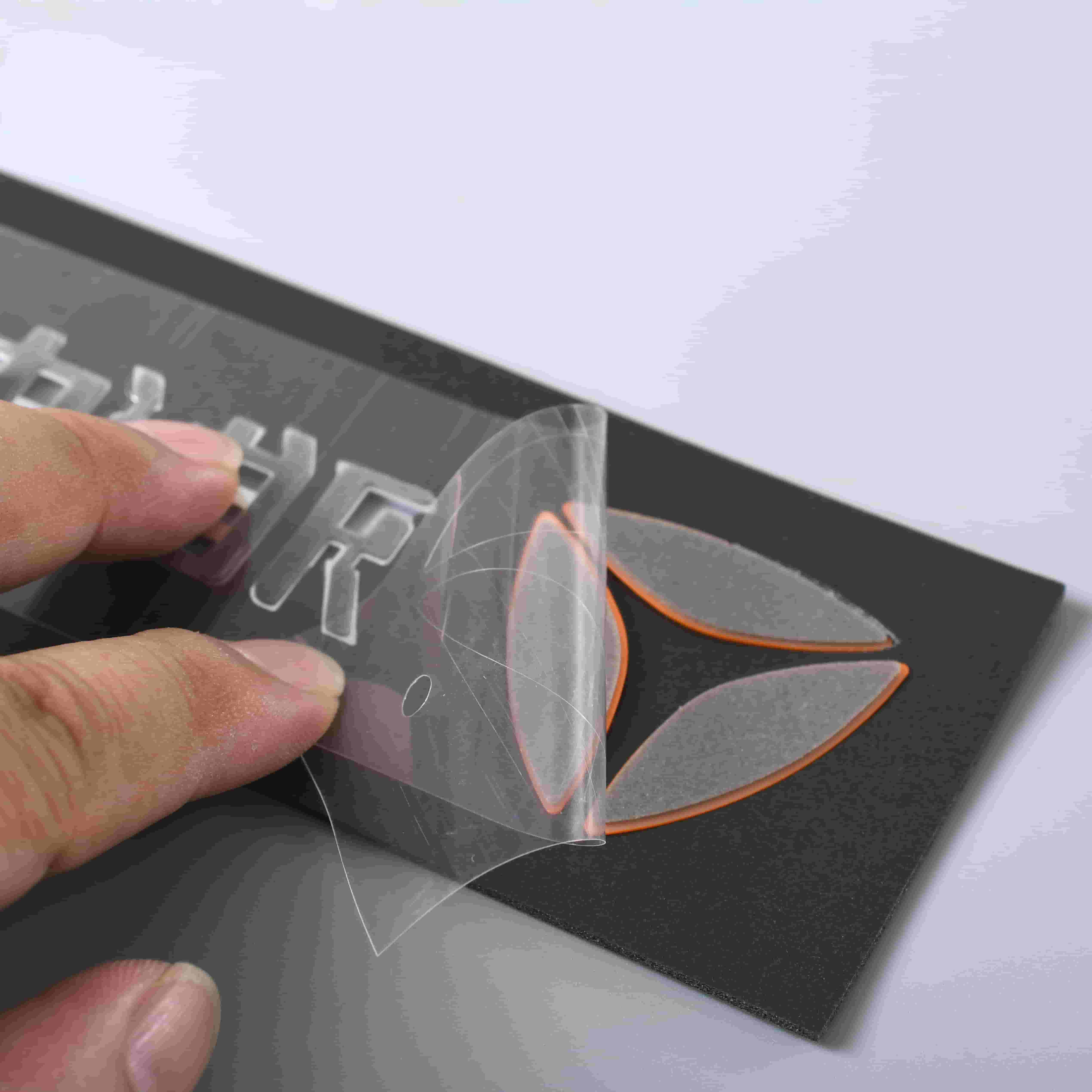 3D摩托车标签贴纸塑料铬徽标ABS徽章