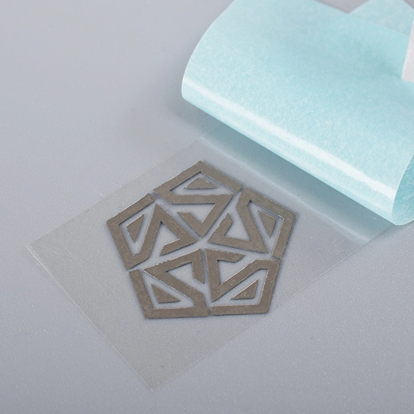 不干胶电镀镍标签