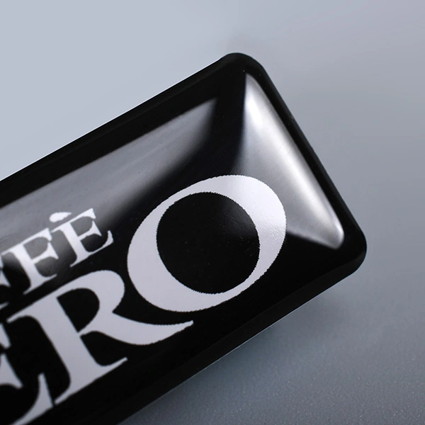 品牌名称环氧树脂贴纸