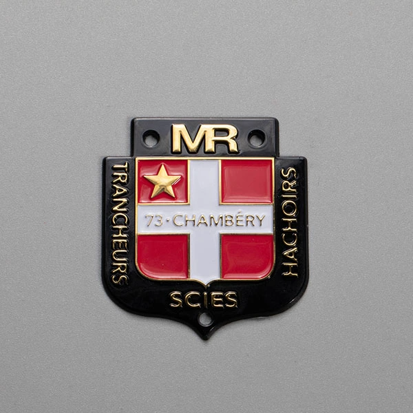 3D 镍金属徽标贴纸