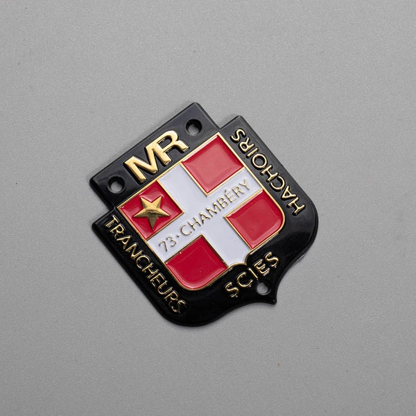 3D 镍金属徽标贴纸