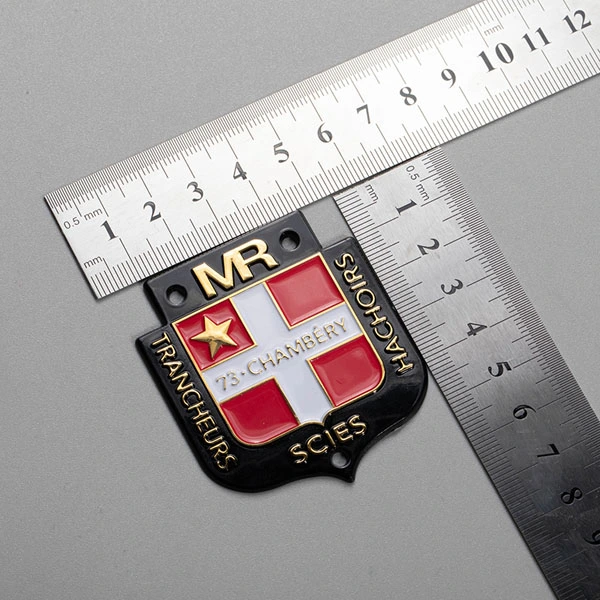 3D 镍金属徽标贴纸