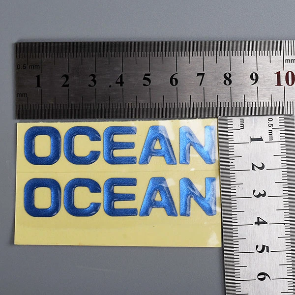 标志树脂滴胶贴纸