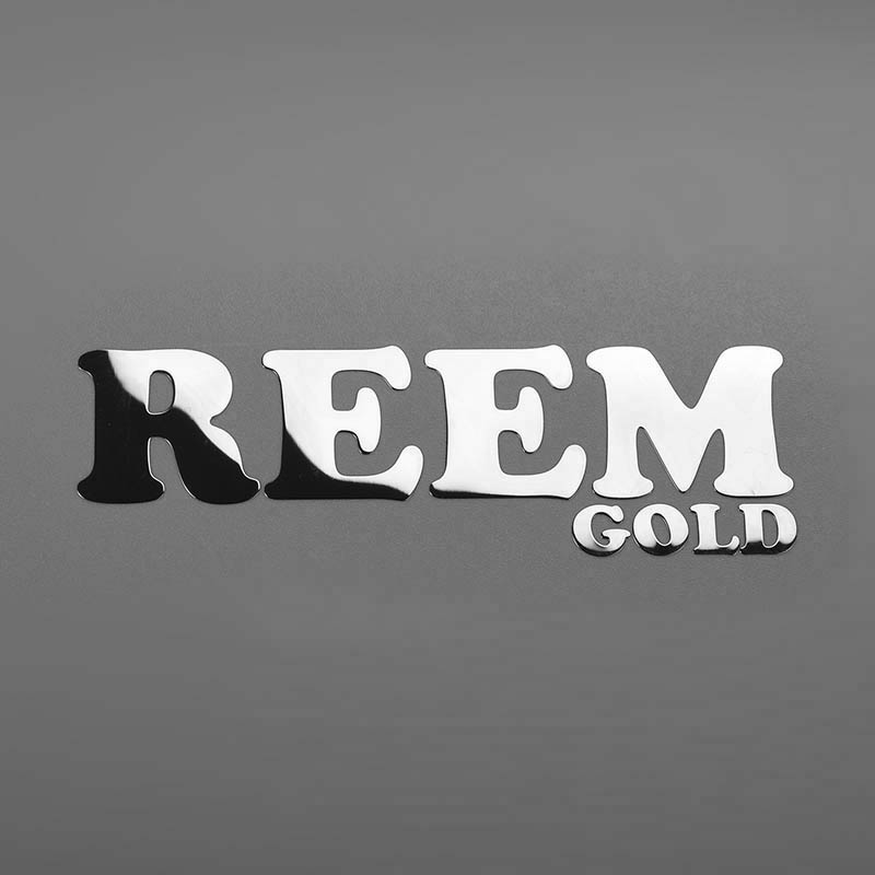 OEM电镀浮雕定制标签镍徽标金属标签贴纸